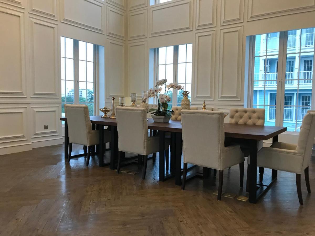 Grand Florida芭提雅带免费游泳池温泉和健身房和办公区水上花园公寓e208 Praia de Jomtien Exterior foto