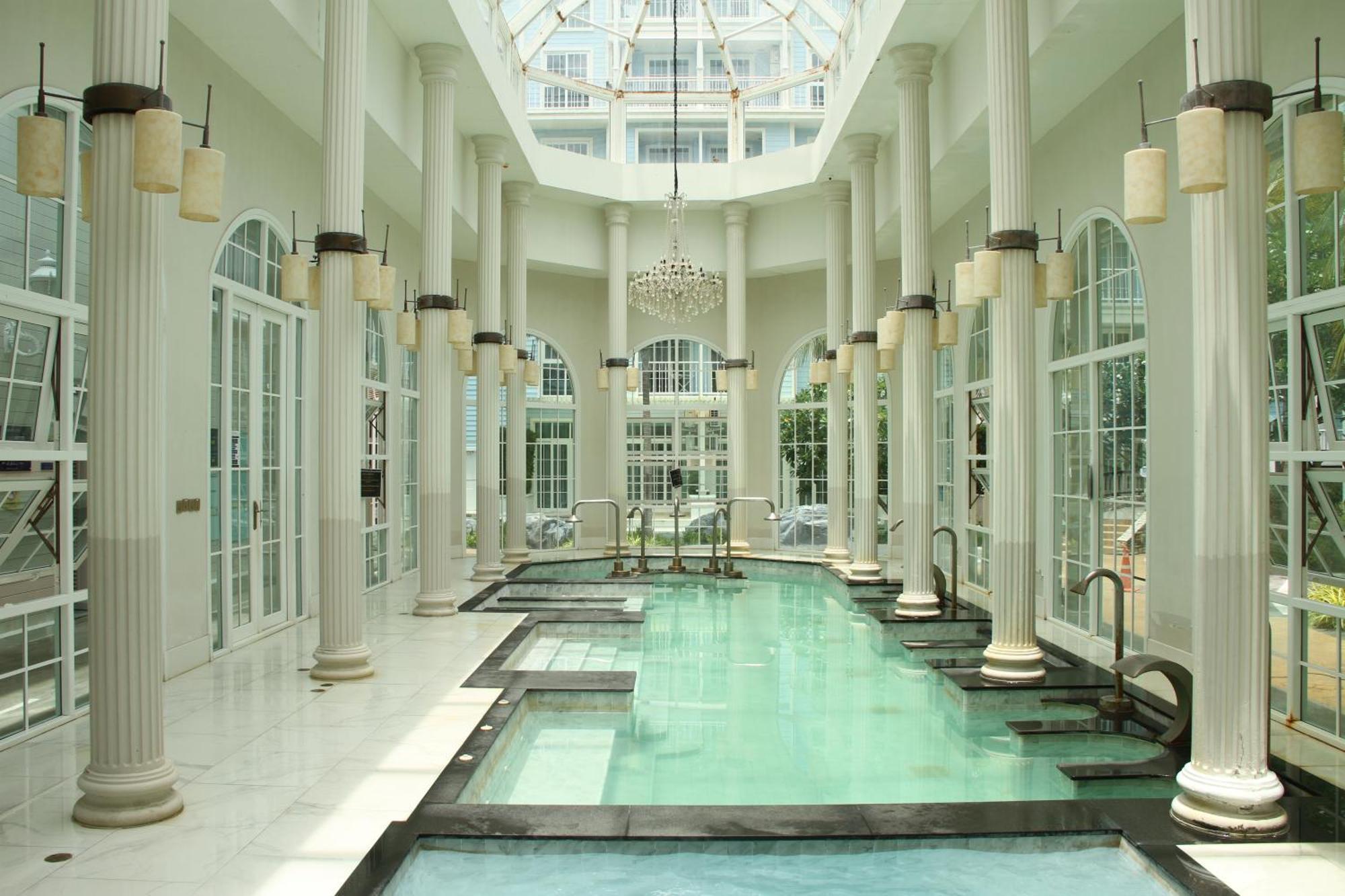 Grand Florida芭提雅带免费游泳池温泉和健身房和办公区水上花园公寓e208 Praia de Jomtien Exterior foto