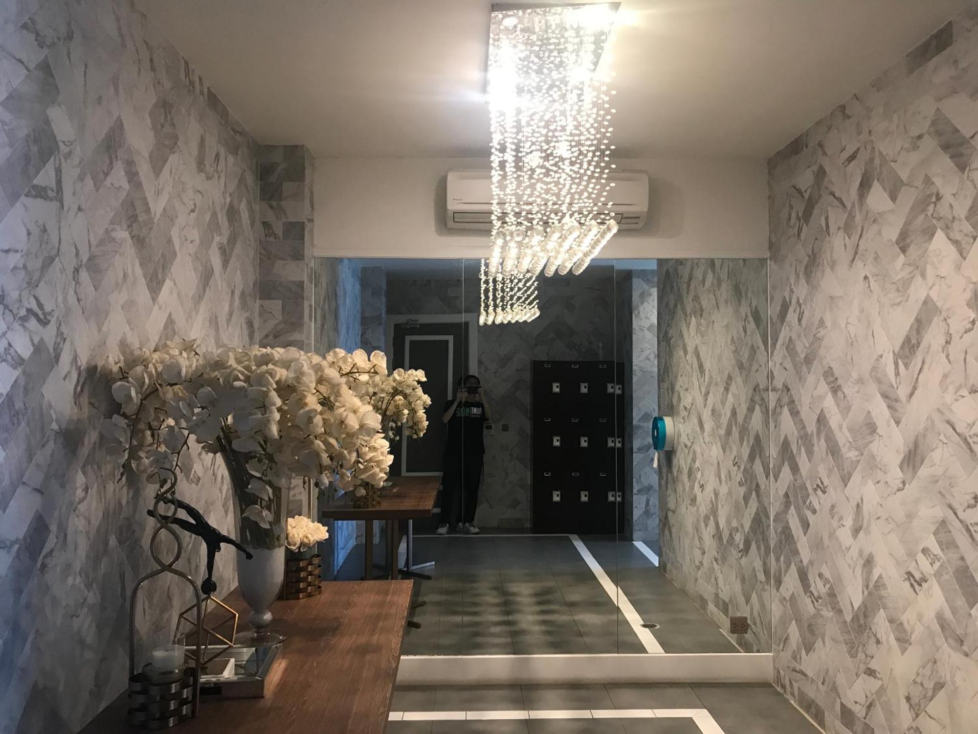 Grand Florida芭提雅带免费游泳池温泉和健身房和办公区水上花园公寓e208 Praia de Jomtien Exterior foto