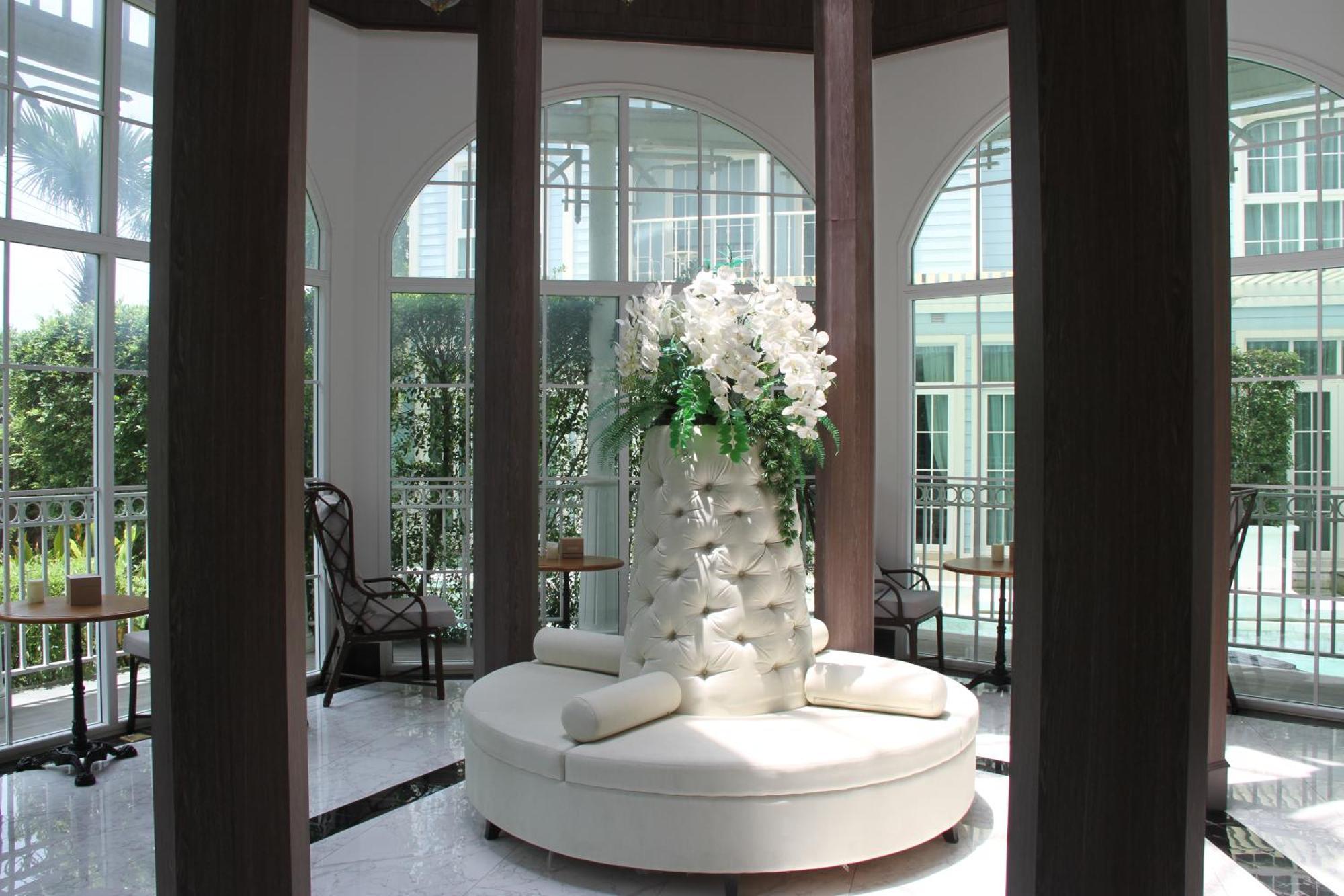 Grand Florida芭提雅带免费游泳池温泉和健身房和办公区水上花园公寓e208 Praia de Jomtien Exterior foto